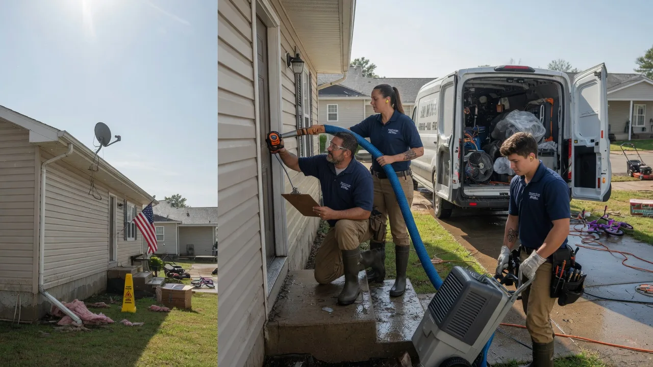 Ceiling Water Damage Restoration in Perryville, KY near me